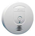 Wireless Battery Powered Smoke Alarm White