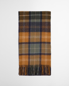 Brack Patchwork Tartan Wool Scarf 
