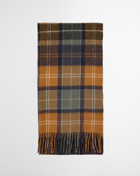 Brack Patchwork Tartan Wool Scarf