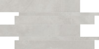 Architect Resin Berlin Grey 12×24 Listelli Mosaic Matte