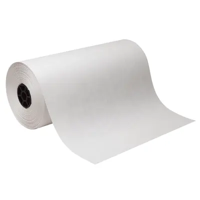 Pacon Lightweight Kraft Roll, White, 18