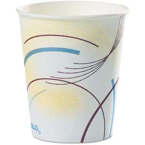 Solo, Paper Water Cups, ProPlanet™ Seal, Cold, 5 oz, Meridian Design, Multicolored