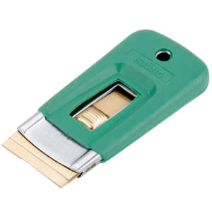 Unger, ErgoTec, 1.5", Safety Scraper, Green