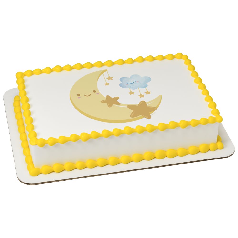 Image Cake Lullaby Moon and Cloud