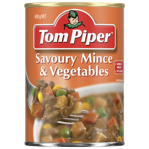tom piper™ savoury mince & vegetables 400g image