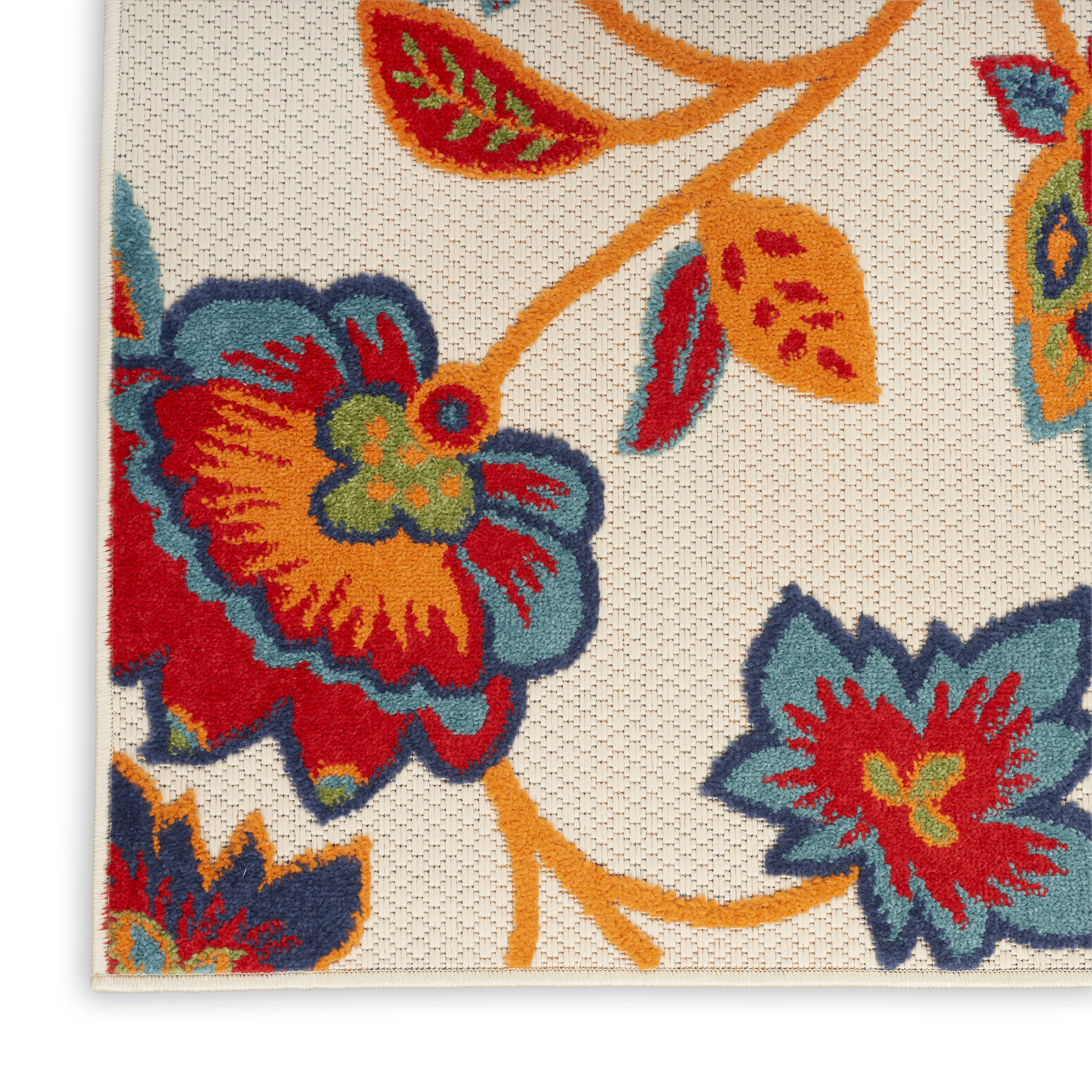 Nourison Aloha 7'10" x 10'6" Multicolor Contemporary Rug