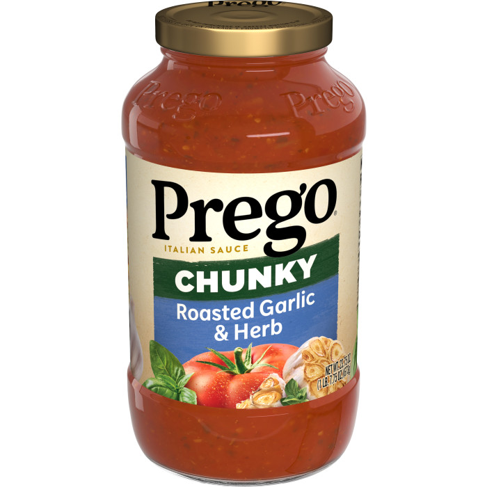 Chunky Roasted Garlic and Herb Pasta Sauce