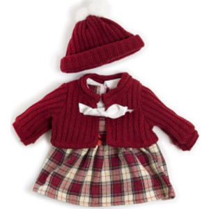 Doll Clothes, Cold Weather Dress Set