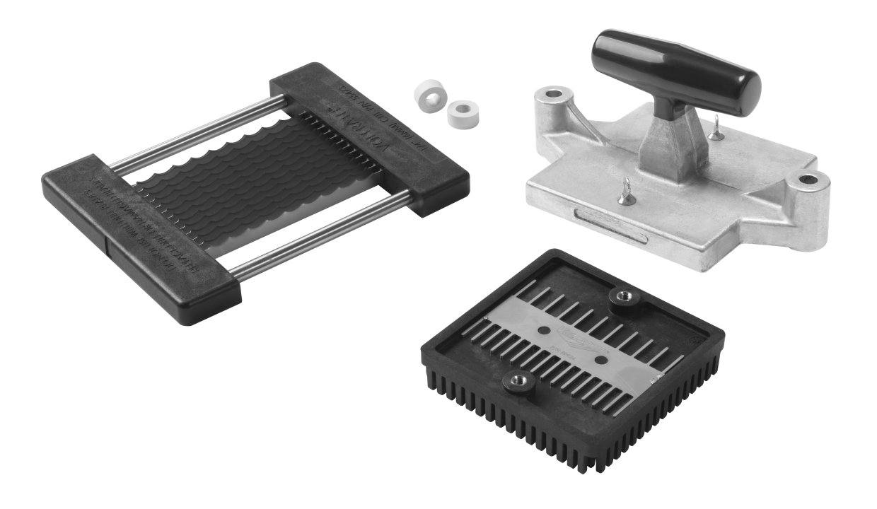 T-handle, pusher block and ¼-inch-slice replacement blade assembly for Insta Cut® 5.1 dicer