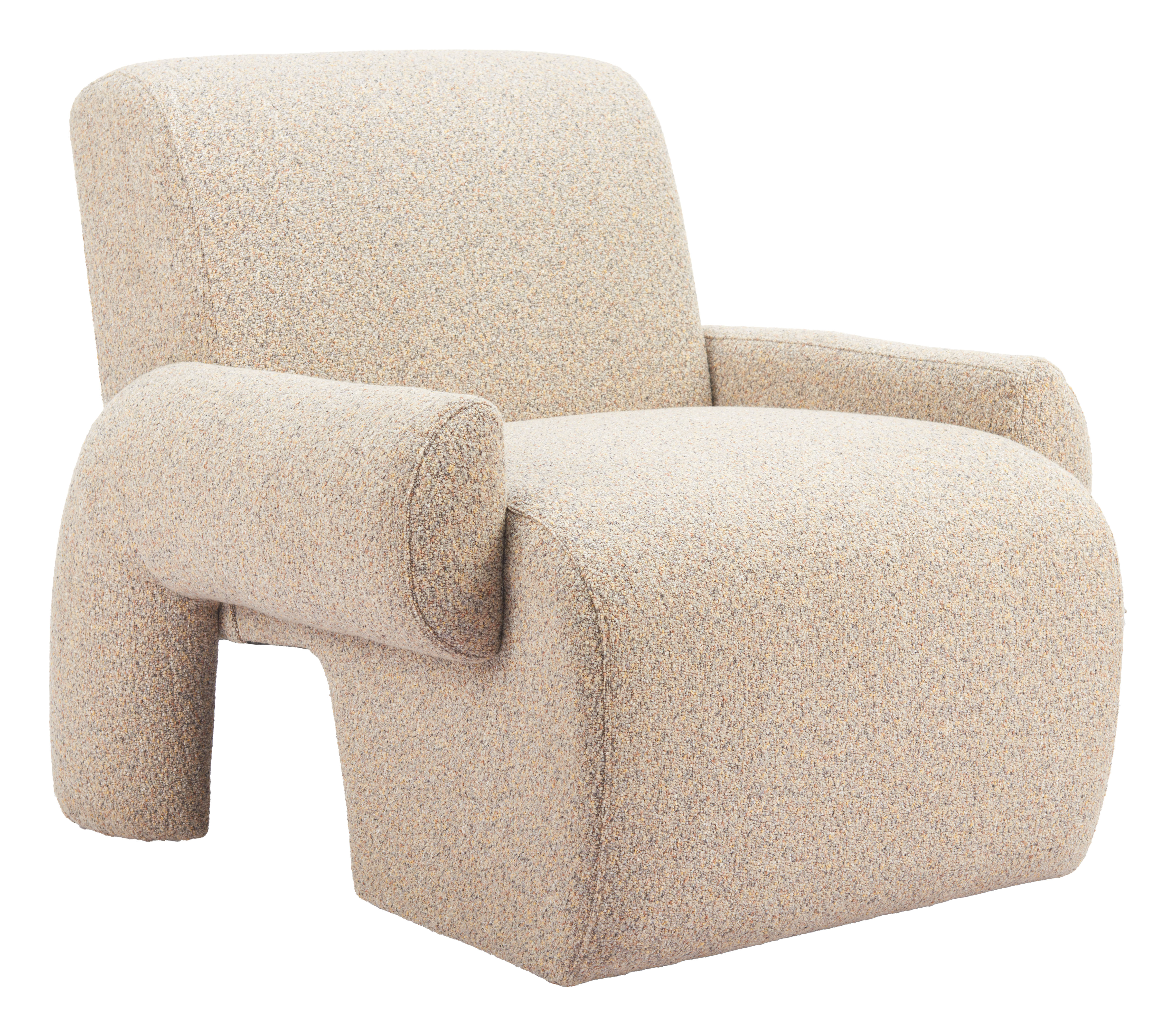 Rura Accent Chair Heathered Beige product image