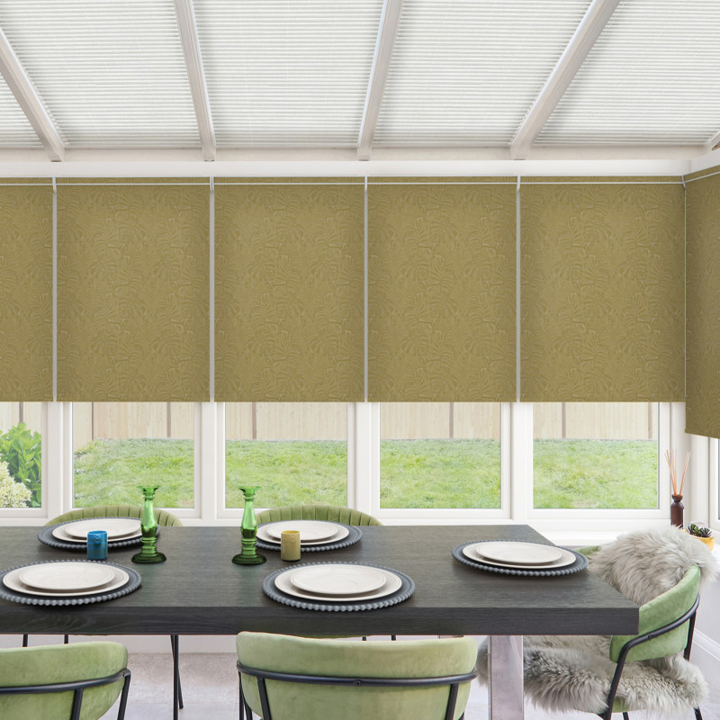 Koa Mustard Roller Blind