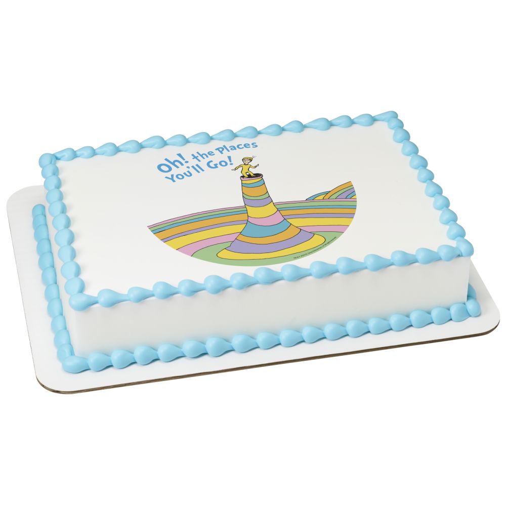 Image Cake Oh, the Places You'll Go!