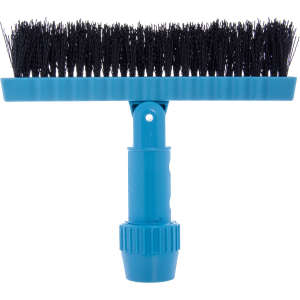Carlisle, Flo-Pac, 7.5in, Swivel Head Grout Line Brush, Nylon Bristles, Blue