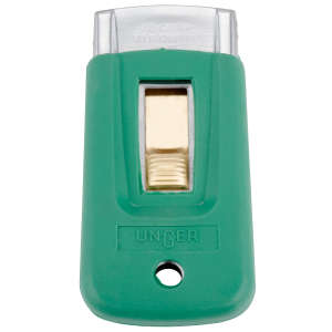 Unger, ErgoTec, 1.5", Safety Scraper, Green