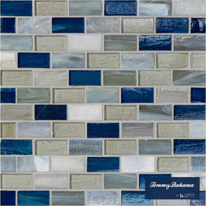 Tommy Bahama Motuo 1×2 Brick Mosaic