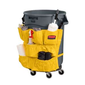 Rubbermaid Commercial, BRUTE, Yellow, Caddy Bag