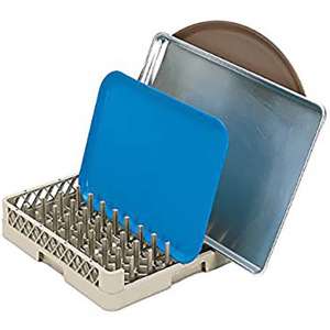 Rack Open Plate And Tray 64 Pegs Tan 1C