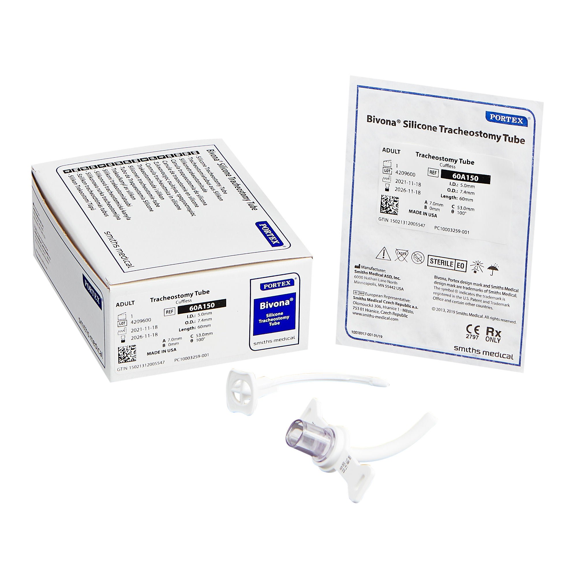 Bivona® Tracheostomy Tube, Size 5