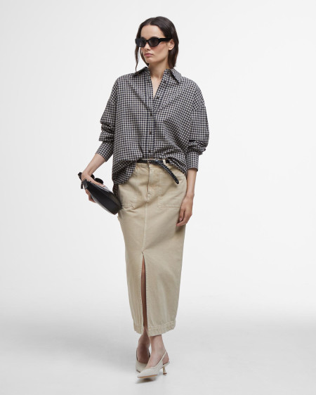 Adaline Gingham Long-Sleeved Shirt