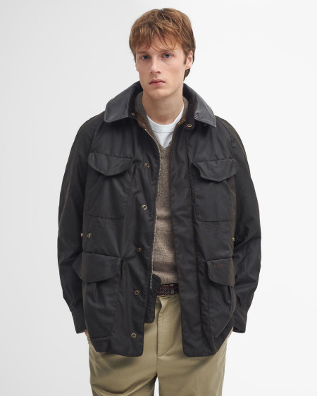 Barbour x TO KI TO Horse Riding Waxed Jacket