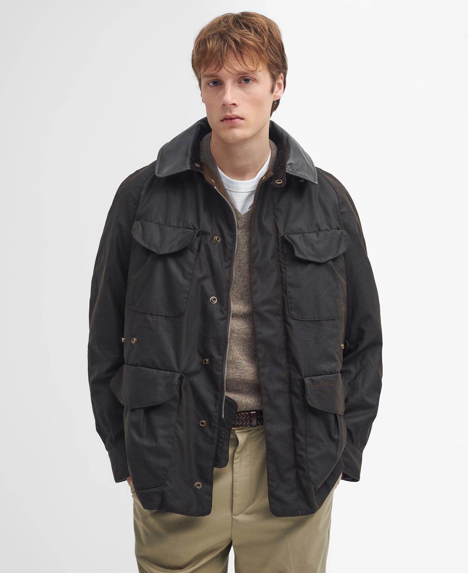 Barbour x TO KI TO Horse Riding Waxed Jacket image number 0