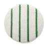 Rubbermaid Commercial, Low Profile Scrub Strip, 19", Green/White, Carpet Bonnet