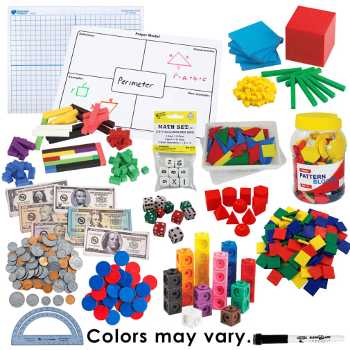 Discover! Math Manipulative Kit Intermediate Grades