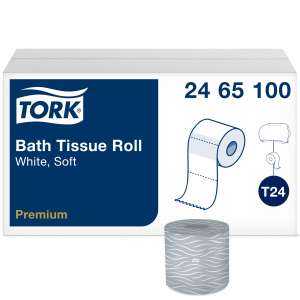 Tork, T24 Premium, 2 ply, 4in Bath Tissue