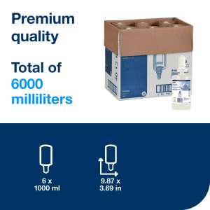 Tork, Antibacterial Foam Soap, Tork Foam Skincare S4 Dispenser 1000 mL Cartridge