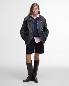 Cappotto Duffle cerato Barbour x GANNI 