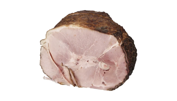 Brown Sugar Cured, Spiral Sliced, Bone In, Half Ham with Natural Juices_image_2