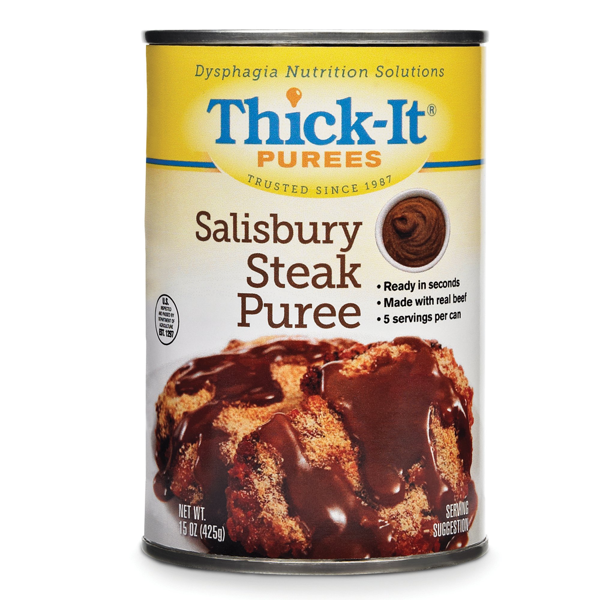 Thick-It Salisbury Steak Pure, 15-ounce Can MK 763374