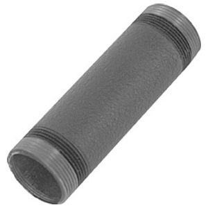 9" Fixed Extension Column, Aluminum, Black, 9 H x 1.9 W x 1.9 D in.