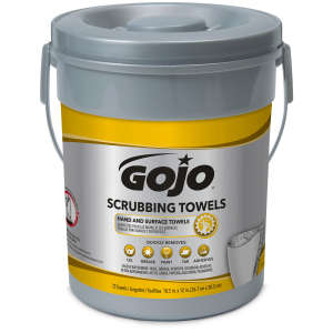 GOJO, Scrubbing Towels,  Wipes Soap,  72 Wipes/Container