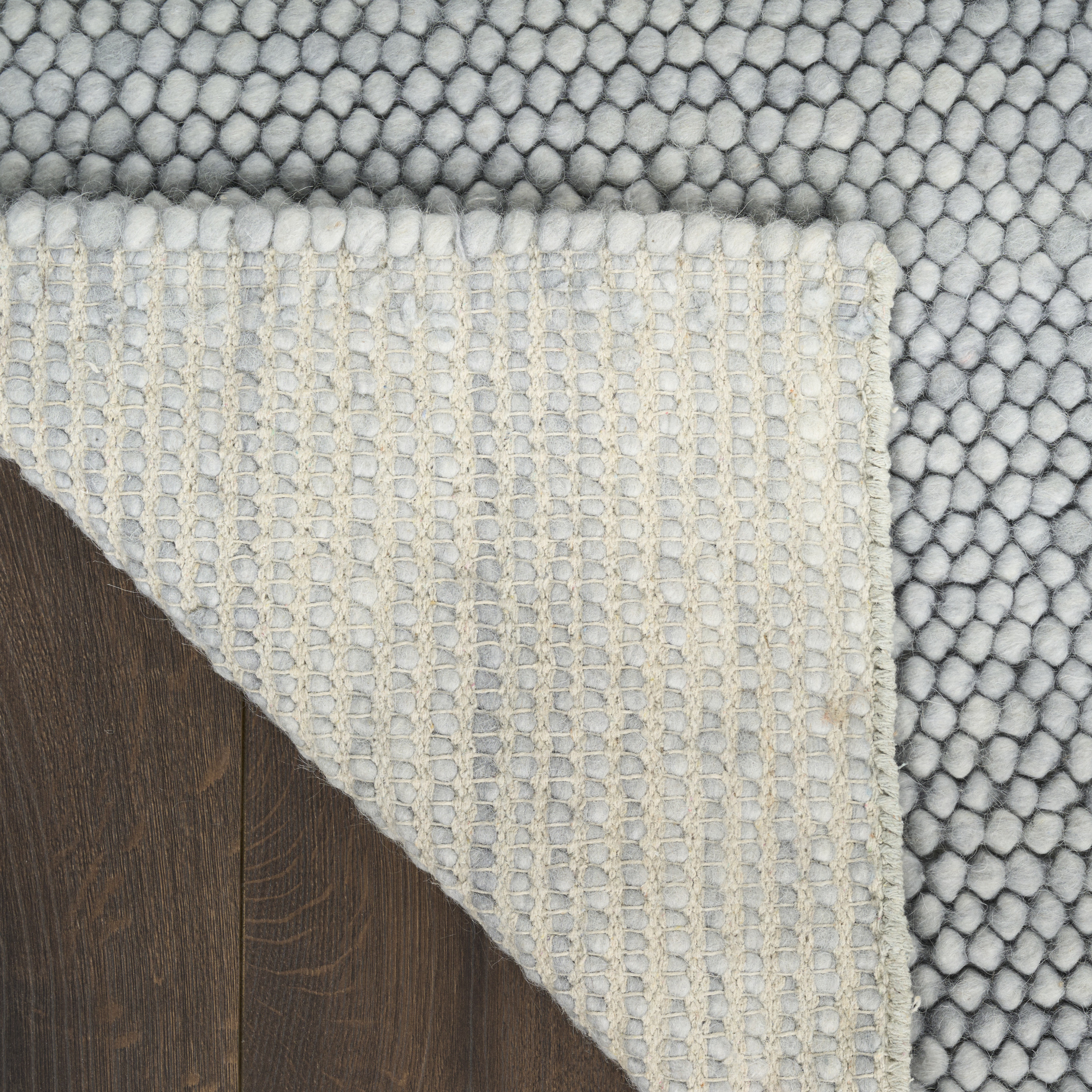 DKNY Pure Knots 4' x 6' Denim Modern Indoor Rug