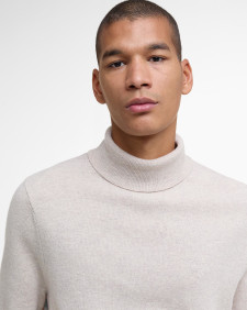 Hector Rollneck Jumper Mist Marl