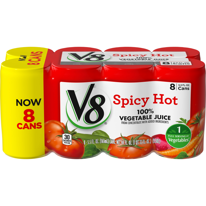 Spicy Hot 100% Vegetable Juice