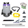 ProTeam, Super Coach Pro 6, w/ ProBlade Hard Surface & Carpet Tool Kit, 14", Backpack Vacuum