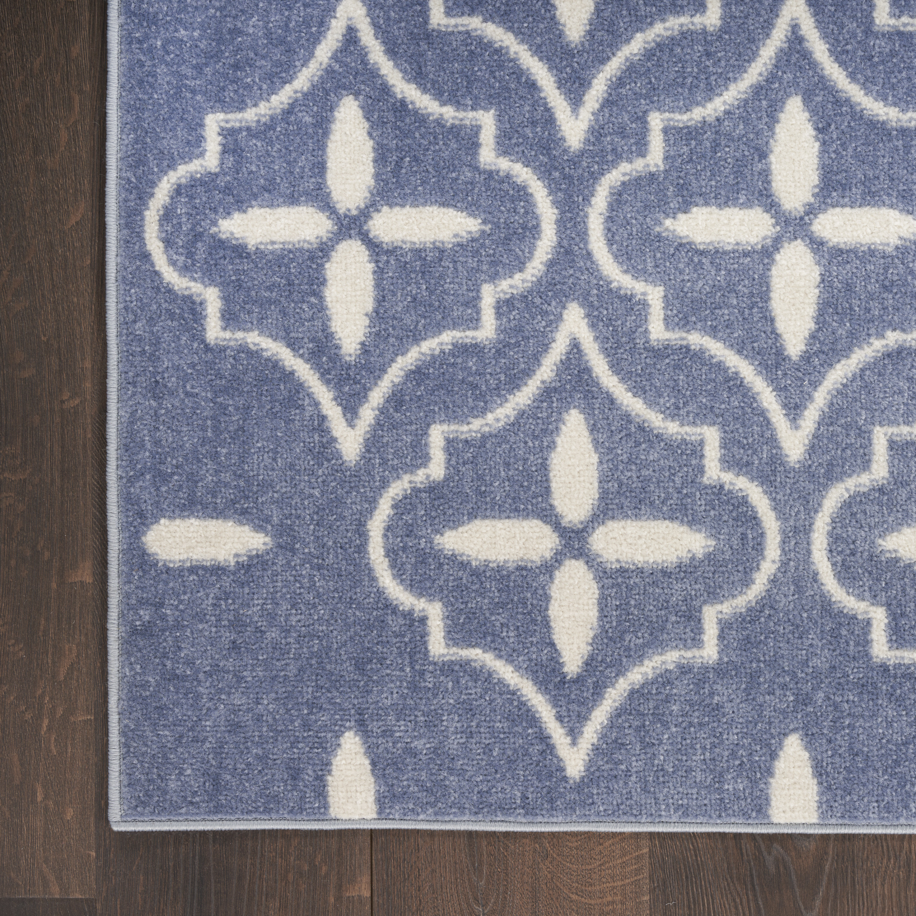 Nourison Nourison Essentials 8' x 10' Blue Ivory Modern Rug