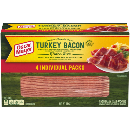 Oscar Mayer Turkey Bacon 48 oz Box