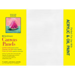 Strathmore 300 Series Canvas Panels 3 Pack 12x16  inch 1 Count