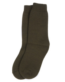 Wellington Calf Socks Olive Green