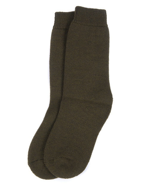 Wellington Calf Socks Olive Green