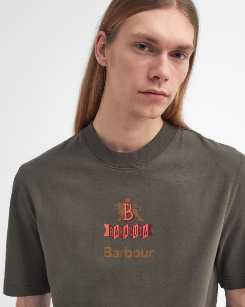 T-shirt Archive dalla vestibilità rilassata – Barbour x Baracuta 