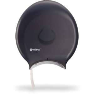 San Jamar,  Classic 12in Jumbo Bath Tissue Dispenser, Black