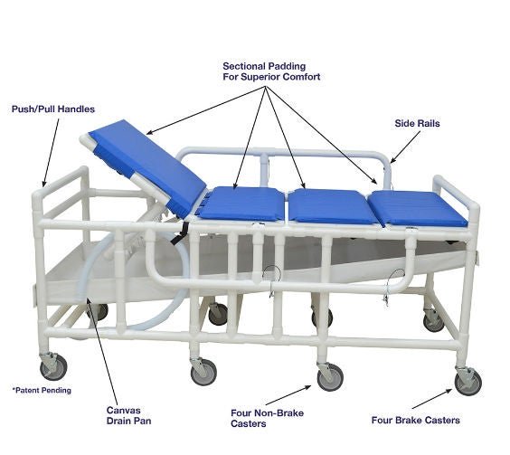 Series 910 Bariatric Shower Gurney
