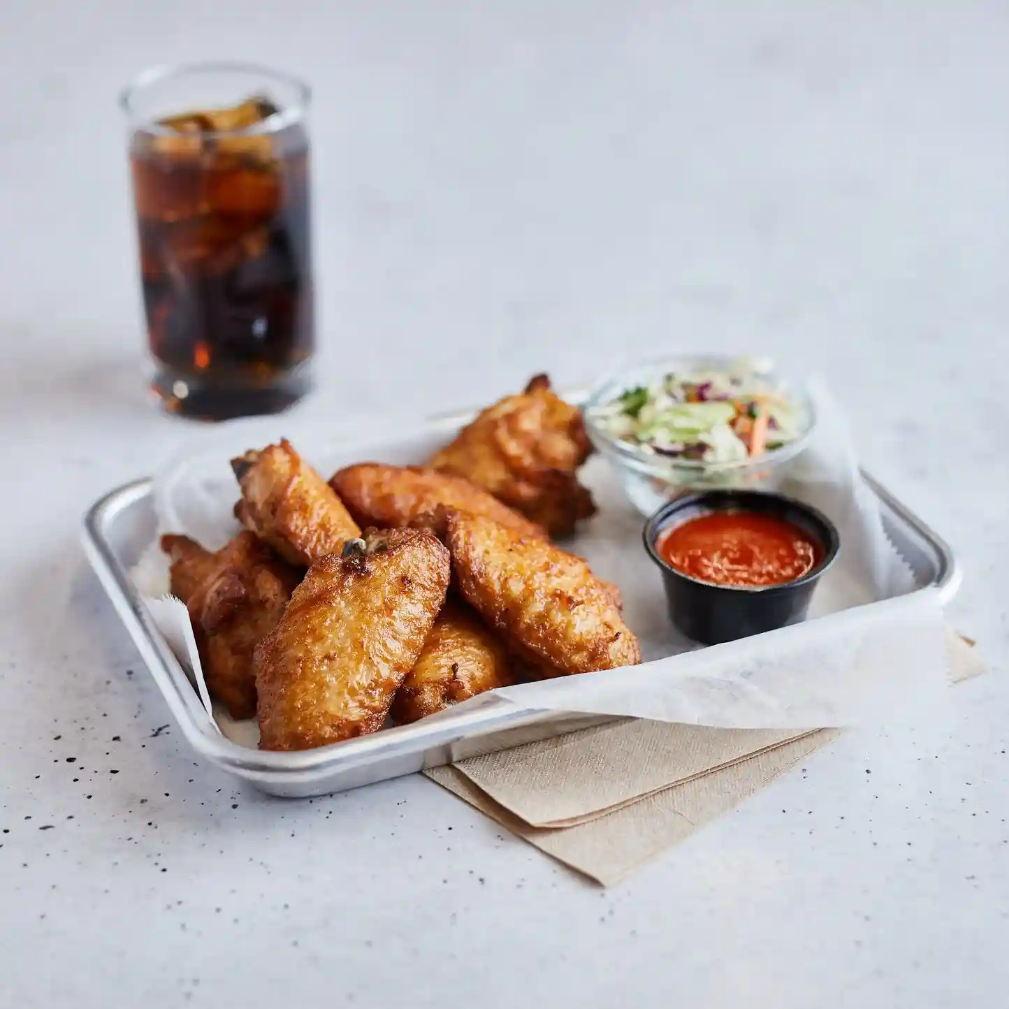Tyson® Fully Cooked Unbreaded Oven Roasted Bone-In Chicken Wing Sections, Medium_image_1