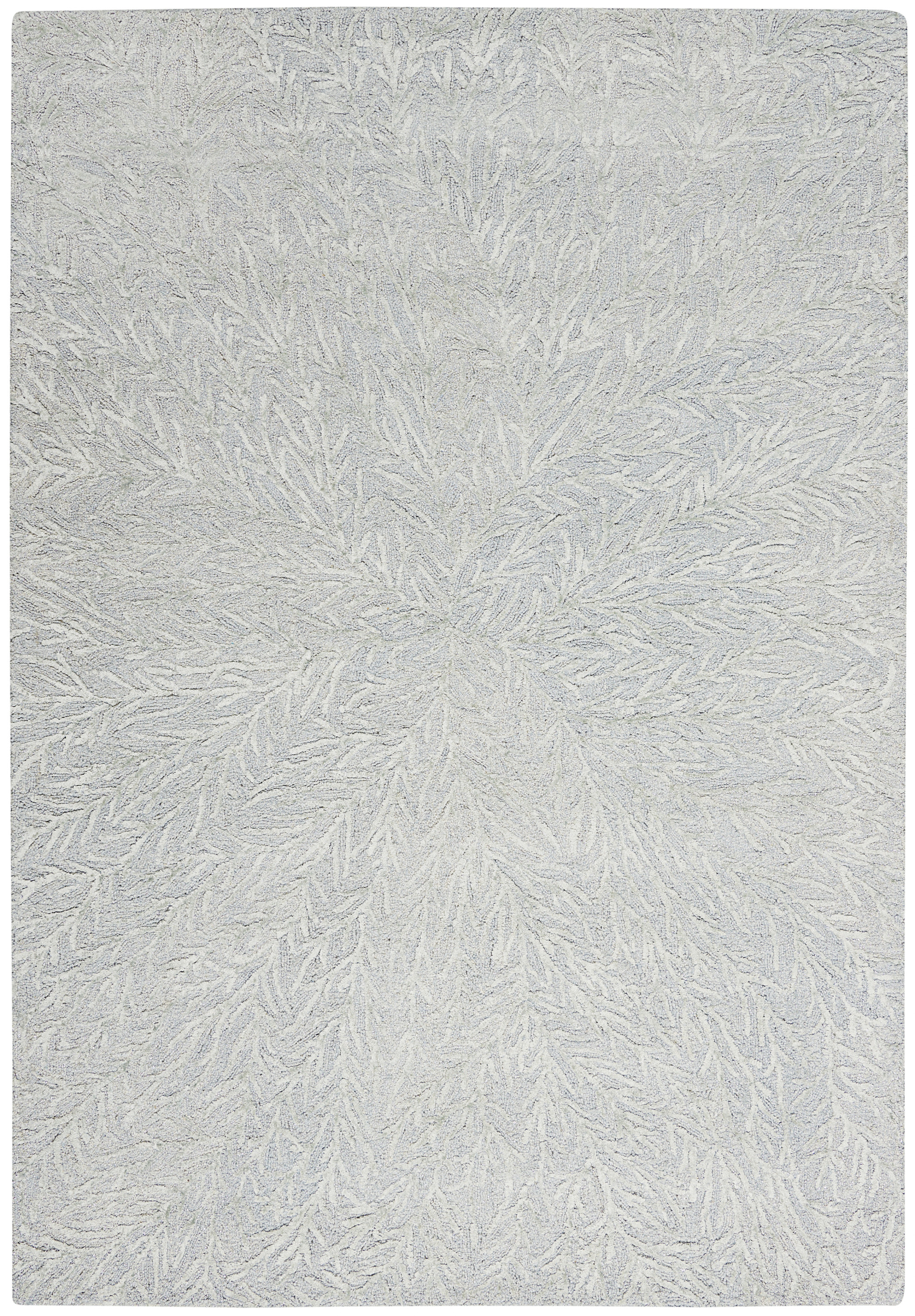 Michael Amini Ma30 Star 5'3" x 7'3" Light Blue Modern Indoor Rug