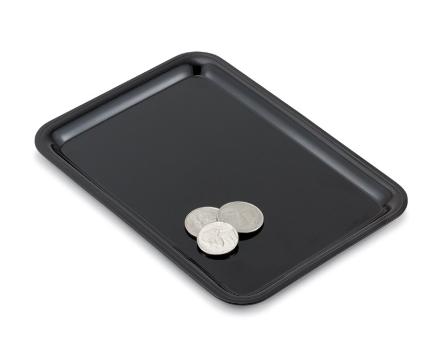 Scratch-Resistant Plastic Tip Trays in Black