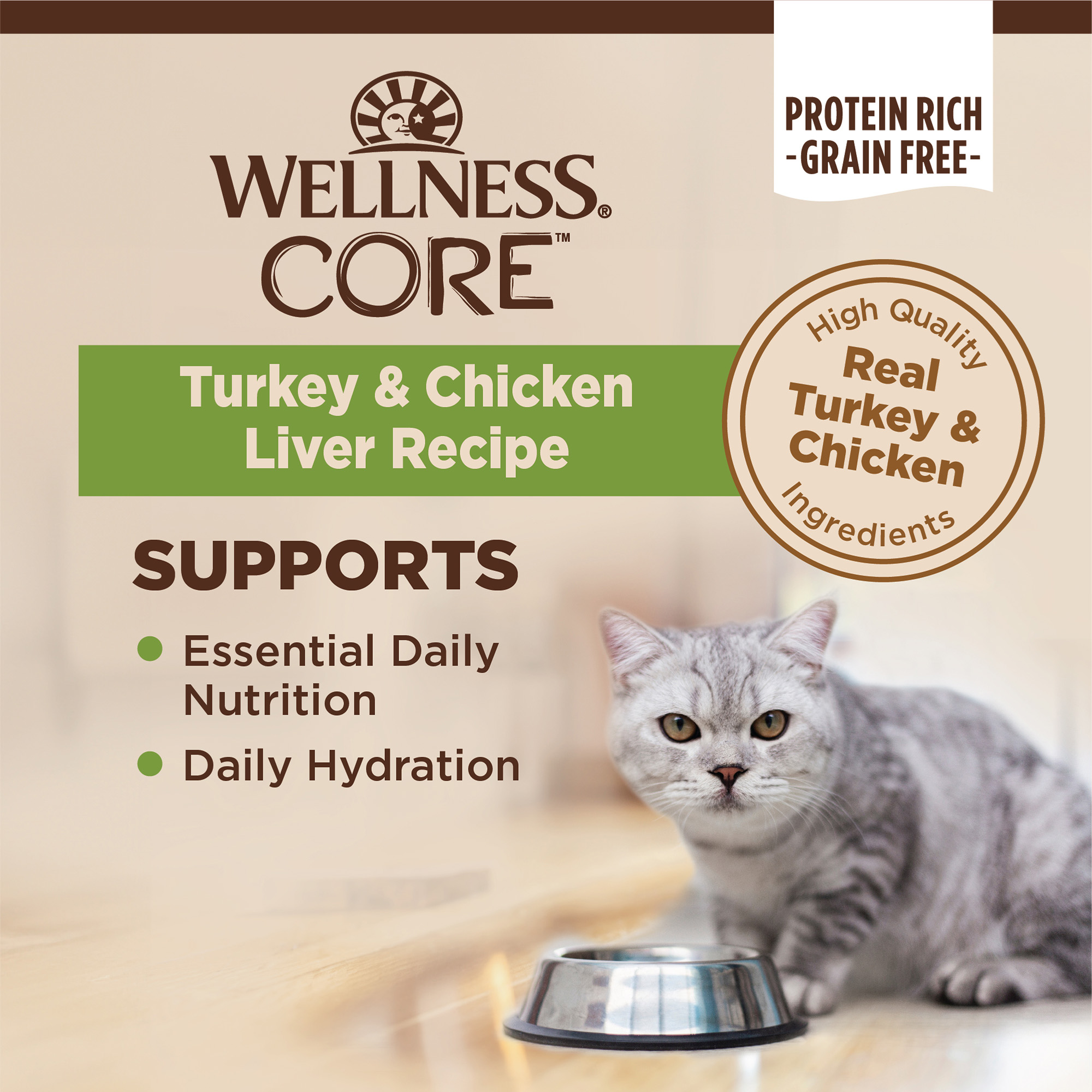 Wellness CORE Pate Kitten Turkey & Chicken Liver